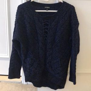 Express tunic sweater